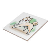 Carreau Tuile décorative de Shiba Inus (Côté)