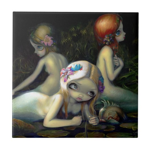 Carreau Tuile "d'Elementals de l'eau" (Devant)