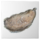 Carreau Tuile d'huître - blanc de la conception D (Devant)