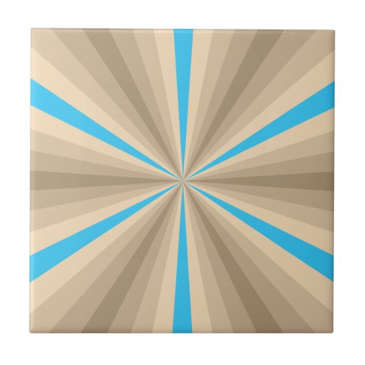 Carreau Tuile d'illusion d'été (Devant)