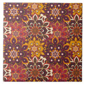 Carreau Tuile d'impression Mandala (Devant)