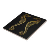 Carreau Tuile d'or d'hippocampe (Côté)