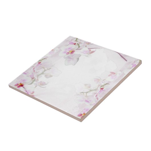 Carreau Tuile d'orchidée (Côté)