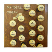 Carreau Tuile d'orgue idéale (Devant)