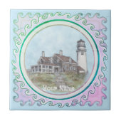 Carreau Tuile du phare de Cape Cod (Devant)