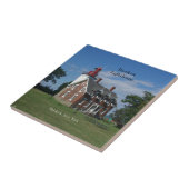 Carreau Tuile du phare de Dunkerque (Côté)