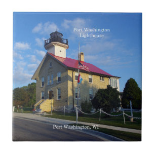 Carreau Tuile du phare de Port Washington