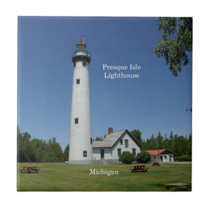 Carreau Tuile du phare de Presque Isle