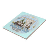 Carreau Tuile du phare du Maryland (Côté)