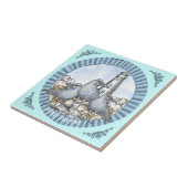 Carreau Tuile du phare Guide Gulls (Côté)