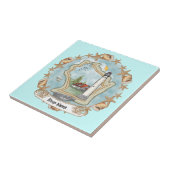 Carreau Tuile du phare Wisconsin Shells (Côté)