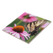 Carreau Tuile en céramique de papillon à queue jaune (Côté)