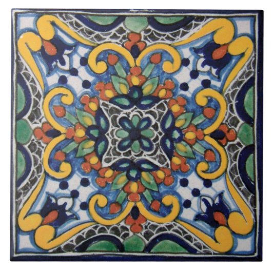 Carreau Tuile en céramique de photo de conception de (Devant)