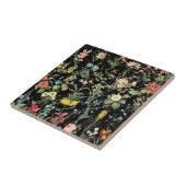 Carreau Tuile en céramique de photo de Millefleur (Côté)