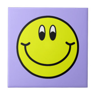 Carreau Tuile en céramique de sourire heureuse de photo