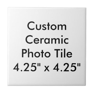 Carreau Tuile en céramique faite sur commande 4,25" de