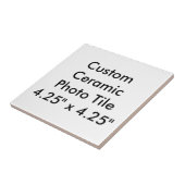 Carreau Tuile en céramique faite sur commande 4,25" de (Côté)