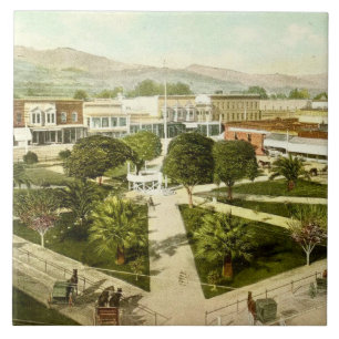 Carreau Tuile en céramique Healdsburg California Plaza