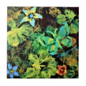 Carreau Tuile en céramique Rodilius aux papillons et aux f (Devant)