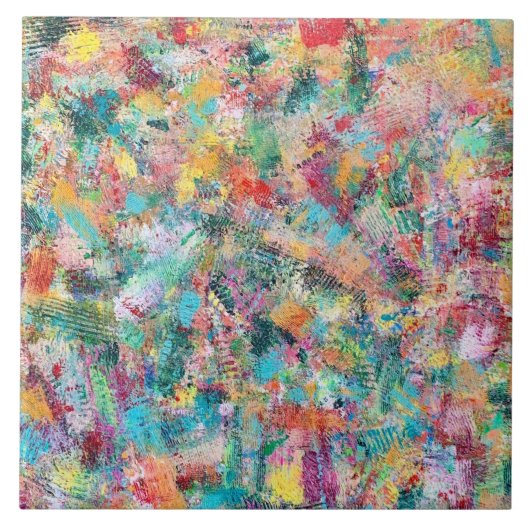 Carreau Tuile en céramique Rosebud 6 x 6 (Devant)