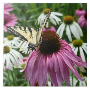 Carreau Tuile en céramique Tiger Swallowtail Butterfly