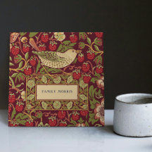 Tuile en céramique William Morris Strawberry Thief