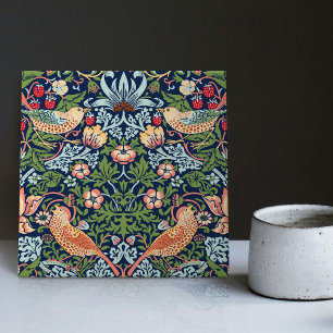 Carreau Tuile en céramique William Morris Strawberry Thief