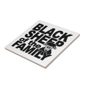 Carreau Tuile en MOUTON NOIR (Côté)