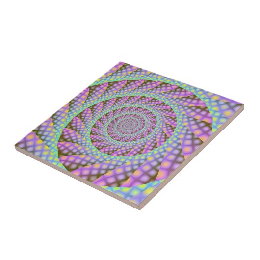 Carreau Tuile en spirale (Côté)