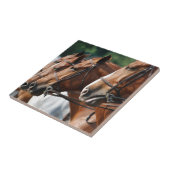 Carreau Tuile équine de concours hippique (Côté)
