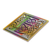 Carreau Tuile faite sur commande de monogramme (Côté)