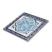 Carreau Tuile indienne 3 (Côté)