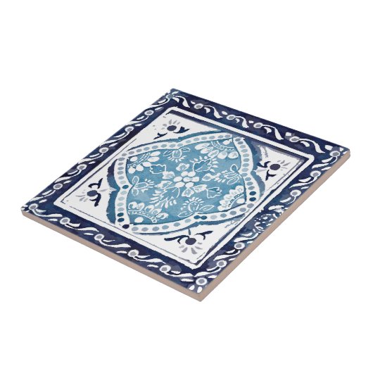 Carreau Tuile indienne 3 (Côté)