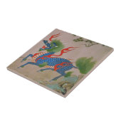 Carreau Tuile japonaise de dragon (Côté)