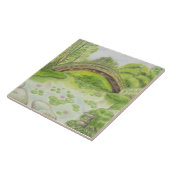 Carreau Tuile japonaise de mur de jardin (Côté)