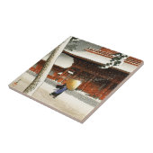 Carreau Tuile japonaise de neige (Côté)