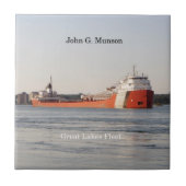 Carreau Tuile John G. Munson (Devant)