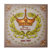 Carreau Tuile King Grandpa (Devant)