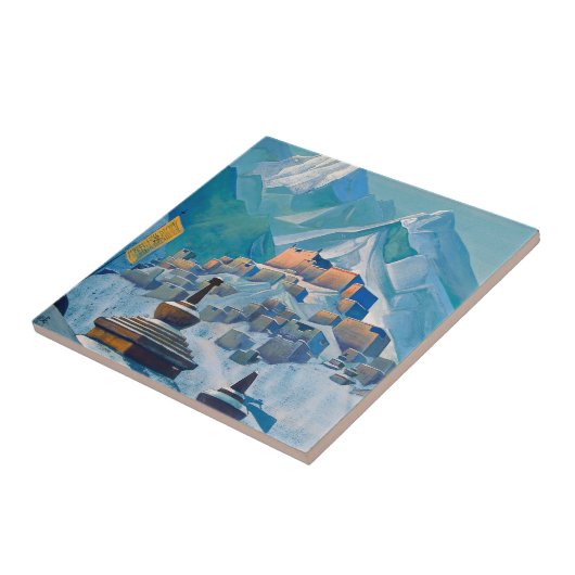 Carreau Tuile libre du Thibet (Côté)