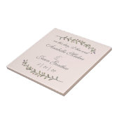 Carreau Tuile mariage et Anniversaire (Côté)