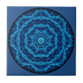Carreau Tuile marine de mandala de vignette d'écran (Devant)