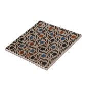 Carreau Tuile maure espagnole de motif (Côté)