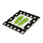 Carreau Tuile multicolore de rayures (Côté)