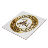 Carreau Tuile murale de Sicilia Trinacria (Côté)