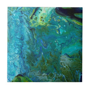 Carreau Tuile personnalisée par Johnson Abstrait Art