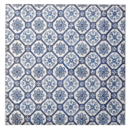 Carreau Tuile portugaise (Devant)