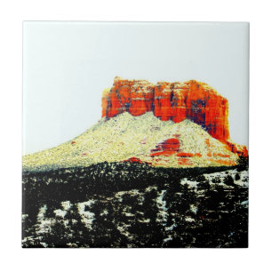 Carreau tuile rocheuse du tribunal