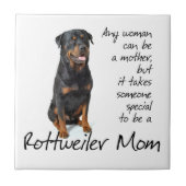 Carreau Tuile Rottie Mom (Devant)