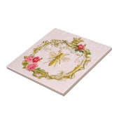 Carreau Tuile royale d'abeille de Versailles (Côté)