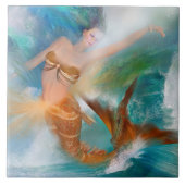 Carreau Tuile sacrée curative d'art de déesse (Devant)